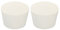 sourcing map 2Stk Gummi Konisch Stecker 45mm bis 56mm Solid Test Rohre Stöpsel Stopfen Weiß für Lab Haus