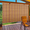 WAYRGN Bambus Rollo,Retro Bambusrollo,Raffrollo Bambus,Bambusrollo Outdoor Wetterfest,Sichtschutz Sonnenschutz Bambus Jalousie für Tür & Fenster, 160x210(WxH)