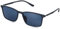 Emporio Armani Ea4223u Herren-Sonnenbrille, rechteckig, universelle Passform, blau, 56 mm