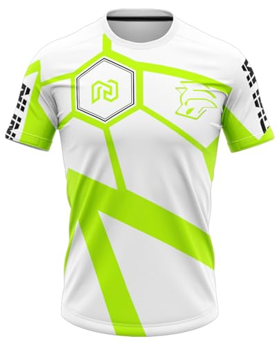 Herren Mountainbike MTB Top Kurzarm Atmungsaktiv Bequem Weich Feuchtigkeitstransport Radtrikot，Downhill Jersey, Cycling Jersey Men's Mountain Bike Motocross Jersey T-Shirt,Soft Texture (TYPE-3,XL)