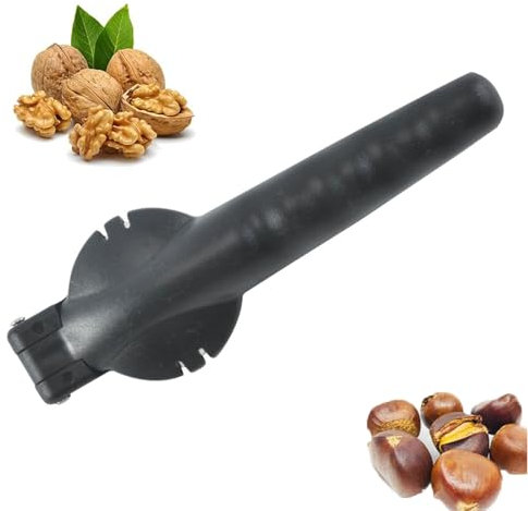 Edelstahl Kastanien Clip, Edelstahl Maronen Schneider, Edelstahl Maroni Schneider, Chestnut Kastanie Schneider, Küchengeräte Trockenobst Öffner für Walnüsse Trockenobst Kastanien Nüsse Sheller (A)