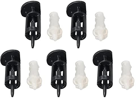 CHAKAE 10PCS Mounting Clip Cooler Fan Mount Pins Push Screw Fastener For Socket LGA 775/1150/1155/1156/1366 CPU