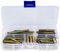 Pernos de Suspensión, 80 Piezas M5, Tornillos de Espiga para Muebles de Carpintería, Conector de Tornillo de Doble Extremo, Perno de Suspensión para Conexión de Muebles de Madera