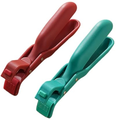 Pinza anti-scottatura da cucina Retriever, 2 Pezzi, sollevatori piatti antiscivolo in silicone, Multi Purpose Anti cald Bowl antiscivolo, Manico per Afferrare e Sollevare Ciotole, Piatti e Pentole