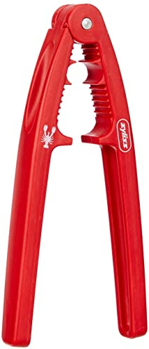 Zyliss E980129 Pinze per Crostacei, Plastica, Acciaio Inossidabile, Rosso, Strumento per Frutti di Mare, Aragoste, Granchi e Scampi, Lavabile in Lavastoviglie