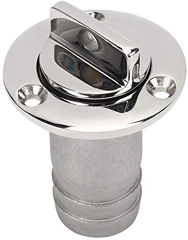 Garboard Ablassschraube, 316 Edelstahl Oval Garboard Ablassschraube Entlüftungsanschluss Montage von Bootsteilen