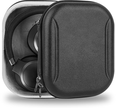 Geekria Pro robuste Kopfhörer-Hülle, kompatibel mit JBL Tune 750/710BT, Live 770NC, Tour One M3 und mehr, Hartschale, langlebig, mehrschichtiger Schutz, Reisetasche, Schwarz