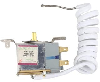 DEYIN WPF14B-EX Kühlschrankthermostat, 2 Fuß Gefrierschrank-Temperaturreglerschalter, Kühlschrankzubehör
