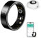 HPLSZCN NFC Smart Ring for Men & Women – Health & Sleep Tracker, 24/7 Heart Rate Monitor, IP68 Swimproof Fitness Ring, Compatible with iPhone/Android (No Subscription) (8# 18.1mm)