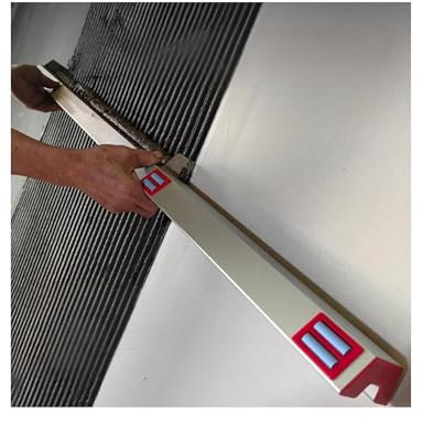 Paleta ajustable con muescas para adhesivo de azulejos, peine de mortero para azulejos grandes, herramienta de nivelación de azulejos de pared para mampostería