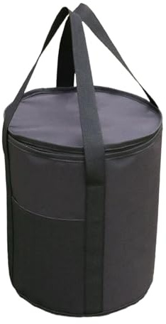 KiBcsLic Borsa Porta Fornello da Campeggio Valigetta Portaoggetti Griglia BBQ Utensili Cucina Oxford Manico Resistente Adatta per Campeggio Escursioni Picnic R, 30 Cm X 22 Cm