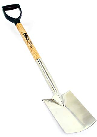 Hilka Tools 92084030 Stainless Steel Border Spade