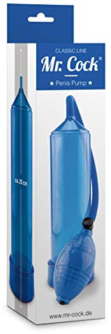 Mr.Cock Classic Penispumpe zur Penisvergrößerung blue