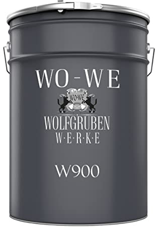 WO-WE Vernice Smalto per metallo Pittura ferro, acciaio, alluminio W900 Verde abete Simile a RAL 6009-2,5L
