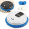 kangten Robot aspirateur automatique avec fonction de nettoyage humide/sec - Aspirateur robot intelligent pour sols, bois, marbre, carreaux de céramique (blanc)