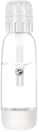 Máquina de agua con gas, máquina de refresco con botella reutilizable, dispositivo de burbujas ajustable para refrescos, ideales de cóctel, cocina, casa, fiesta y viaje