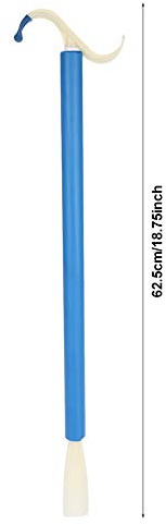 Sorandy Rörlighet Handikapp Påklädningshjälp Långt Handtag Lätt Att Ta Av för äldre och Gravida Kvinnor Plast Vit 62,5 Cm