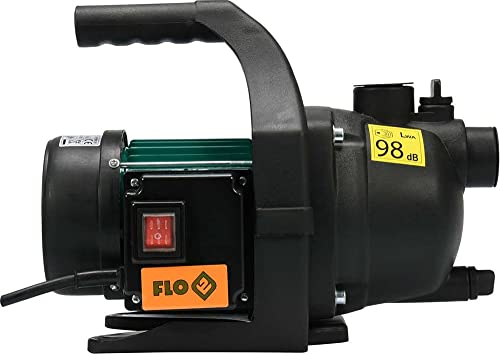 Flo Jardin Pompe 800 Watt 3600 l/h Volume selbstansaugend 8 m 4,0 Pompe de puits Citerne Pompe Pompe à eau