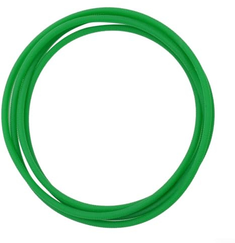 1 cinghia di ricambio per bicicletta a rullo, per BikeTrainer, 5 mm di perimetro di 185 cm, cinghia di trasmissione (verde)