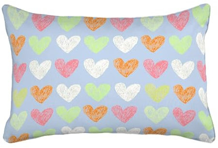 Funda de Cojín 60x40 cm Agatha Ruiz de la Prada, Diseño Colorido y Moderno, Cojines para Sofá y Cama, Fundas de Cojines Decorativas para Decoración Hogar, Pillow Case Almohada Personalizada para Sofá