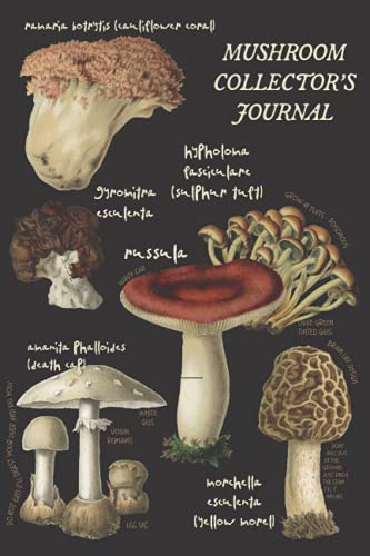 Mushroom Collector's Journal: Wild Mushroom Foraging Log Book | 6x9 | Pocket-sized Mushroom Hunter Log book