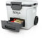 Ninja FrostVault Heavy-Duty Insulated Cool Box, Wheeled Premium Cooler with Dry Zone Integrated Fridge-Temp Dry Storage Drawer, Keeps Ice for Days, Fits up to 48 Cans, Cloud White, FB230EUWH