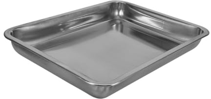 UPKOCH Bañera Metálica para Loros y Palomas Bañera para Loros De Acero Inoxidable Ducha para Aves Accesorios De Limpieza para Jaula De Pájaros Hogar y Pequeñas Tiendas De Mascotas