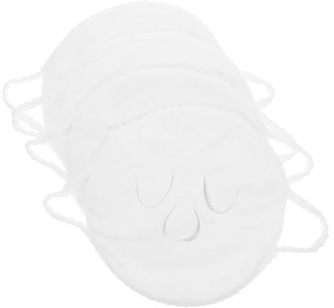 OUNONA 4pièces Masque Visage Spa Réutilisable Lot de Outil Hydratant et Chauffant pour Compresse Froide ou Chaude pour Soin du Visage
