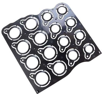ZPGVWXKO Medidor de Anillos Herramienta de Medición Herramienta para Medir El Tamaño de Las Joyas para Mujeres, Hombres Y Negocios en Casa