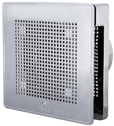 Aspiratore elicoidale per parete oro bianco metallizzato Vortice Punto