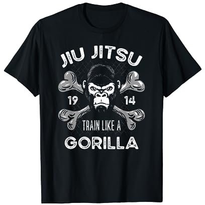 BJJ No Gi – Brasilianischer Jiu Jitsu No Gi – Zug wie ein Gorilla T-Shirt