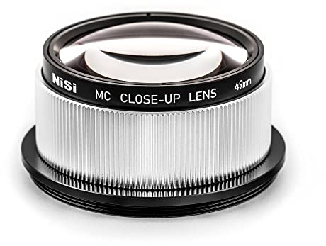 NiSi 49mm NC Close-Up Lens Kit | Macro Lens Filter | 9 Diopters, Nano Coating, Protective Case, 62mm & 67mm Adapter Rings