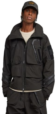G-STAR Para Hombre Cazadora cargo, Negro (neo-black D25450-D737-G928), L