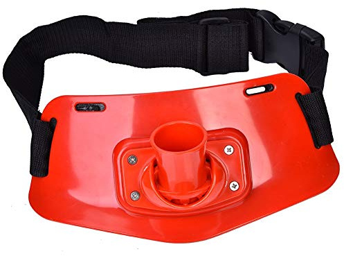 Cintura porta canne da pesca Cintura da combattimento in vita regolabile per canna da pesca da roccia(rosso) Storagerack Asta Di Pesca E I Suoi Accessori Storagerack Asta Di Pesca E I Suoi Accessori