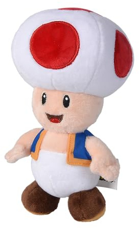 Simba Toys Peluche Toad, Adecuado Desde los Primeros Meses de Edad, 20 cm (109231009TOA)
