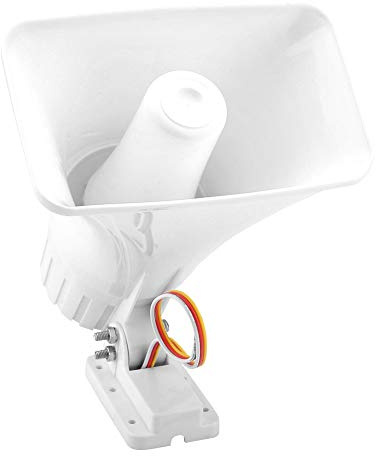 Système d'alarme Antivol à Double Klaxon Filaire 150 DB DC 12 V Althorn pour la sécurité de la Maison Sirène d'alarme sans Fil Système de Haut-Parleur Sirène à Klaxon Filaire