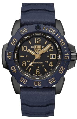 Luminox Navy Seal Steel 3250 Series Taucheruhr für Herren, 20 Bar, Gehäusedurchmesser: 45mm, XS.3255.CB.NSF