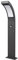 Lucande LED Luminaire extérieur Juvia (Moderne) en Noir Aluminium (1 lampe,à), Borne lumineuse luminaire pour socle