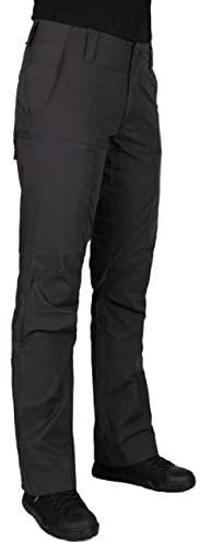 LA Police Gear LAPG Women's BFE Stretch Cargo Pants, Charcoal, 8
