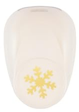 Vaessen Creative Figurstans Snöflinga - 3.7 x 3.7 cm - Motivstans | Knapp punch för hantverkspapper, Cardstock kartong, Pyssel, Pappershantverk, Scrapbook tillbehör