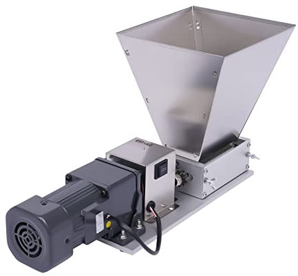 Macinaspezie elettrico mulino a rulli in acciaio inox 6061 in alluminio con motoriduttore