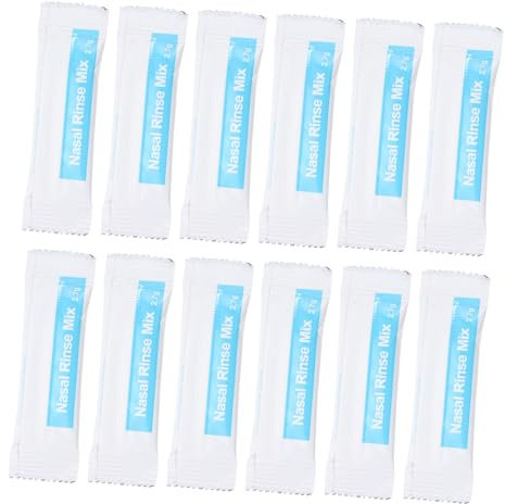 Ipetboom 40packungen Nasenspülsalz Für Erwachsene Pro Beutel Täglichen Nasenreinigung Und Pflege Reizung Praktisch