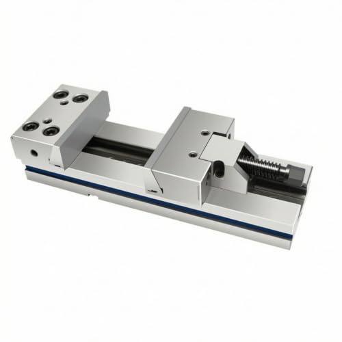 YWMJZEU Combination Flat Vise Hardened Milling Machine Vise High-Accuracy Tool for Machinists, Machining Centers, Workshops