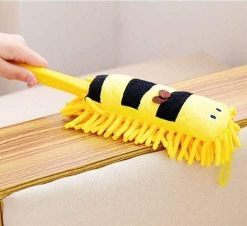 Gwill Cartoon Chenille Microfiber Professional Mops Hand Brushes Cleaners Dusters Bee&Bear&Ladybug Style Random