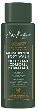 Men, Moisturizing Body Wash, Raw Shea Butter & Mafura Oil, 15 fl oz (444 ml), SheaMoisture