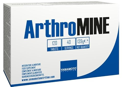 Yamamoto ArthroMINE® 120 capsule, cura articolazioni a base glucosamina ed Msm