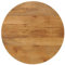 vidaXL Tischplatte, Holzplatte für Tisch Esstisch Couchtisch, Ersatztischplatte Rund, Massivholzplatte, Ø 90x3,8cm Massivholz Mango