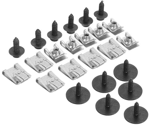 Engine Underbody Protection, Underbody Screws, Accessories, Gear Protection Engine Protection Under Engine Cover Floor Clips Screws Kits, for Mercedes C Class W204 W203 S204 S203 E Class W211 S211 CLS