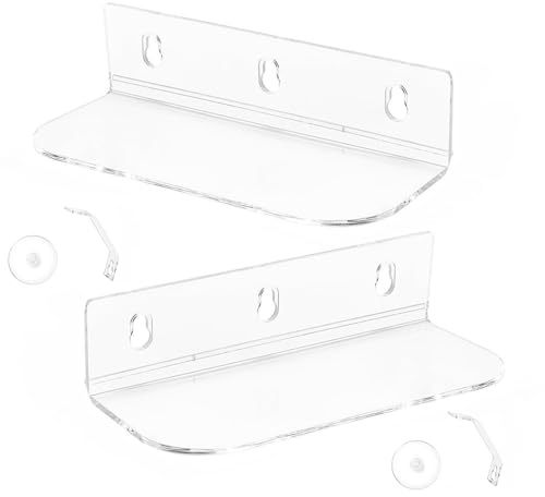 ZAYIUKI Estante de extensión de acrílico para alféizar de ventana, soporte con ventosa para macetas de balcón, jardín, plantas suculentas