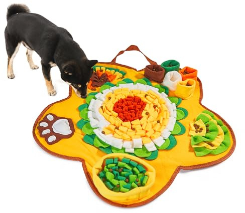 Tapis de Fouille Chien 60 cm - Jouet Interactif d'Occupation Anti-Stress